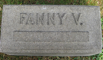 Fanny Sankey grave stone