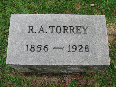 R A Torrey grave
